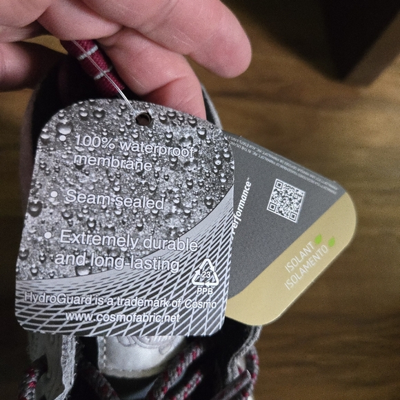 Vans Sk8 Hi Mte 2 Hiking Boots Women 9.5 Grey And White Waterproof 032026 - Picture 6 of 10